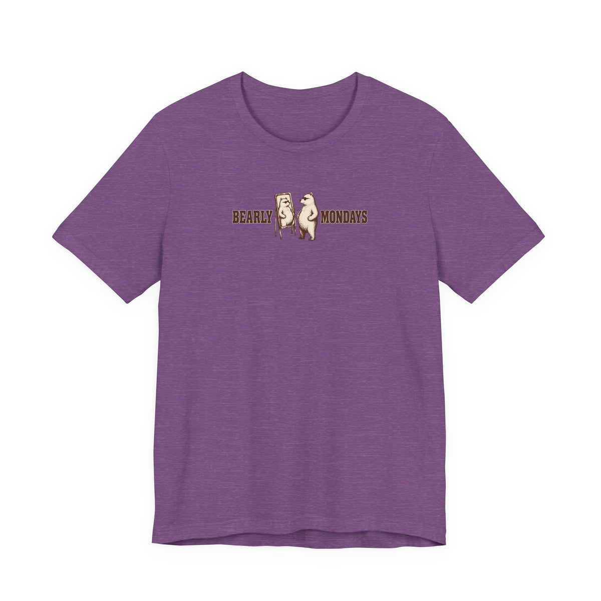 Bearly Mondays Bear in Mirror Tee